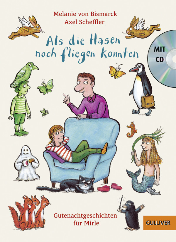 Als die Hasen noch fliegen konnten: Gutenachtgeschichten für Mirle book cover