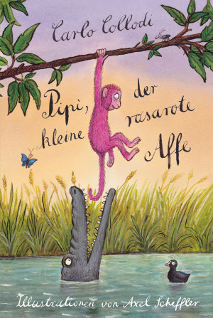 Pipi, der kleine rosarote Affe book cover