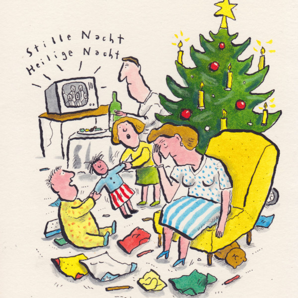 Twelfth day of Christmas illustration
