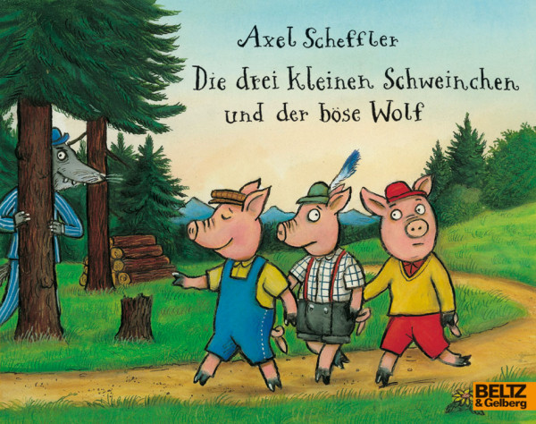 Die drei kleinen Schweinchen und der böse Wolf book cover